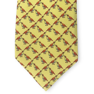 Quail: Tie - Yellow