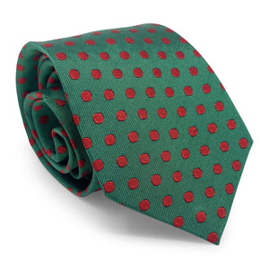 Dots: Tie - Green