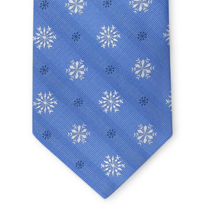 Snowflake: Tie - Blue