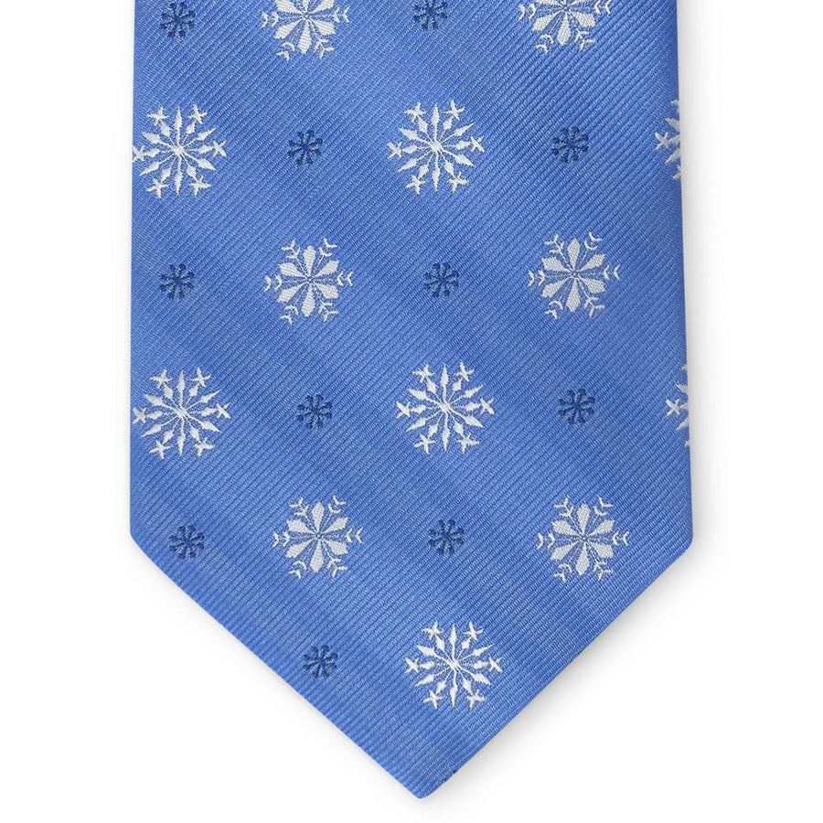 Snowflake: Tie - Blue