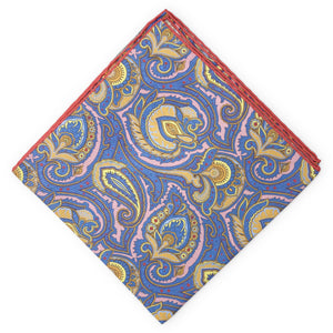 Fleetwood: Silk Pocket Square - Blue