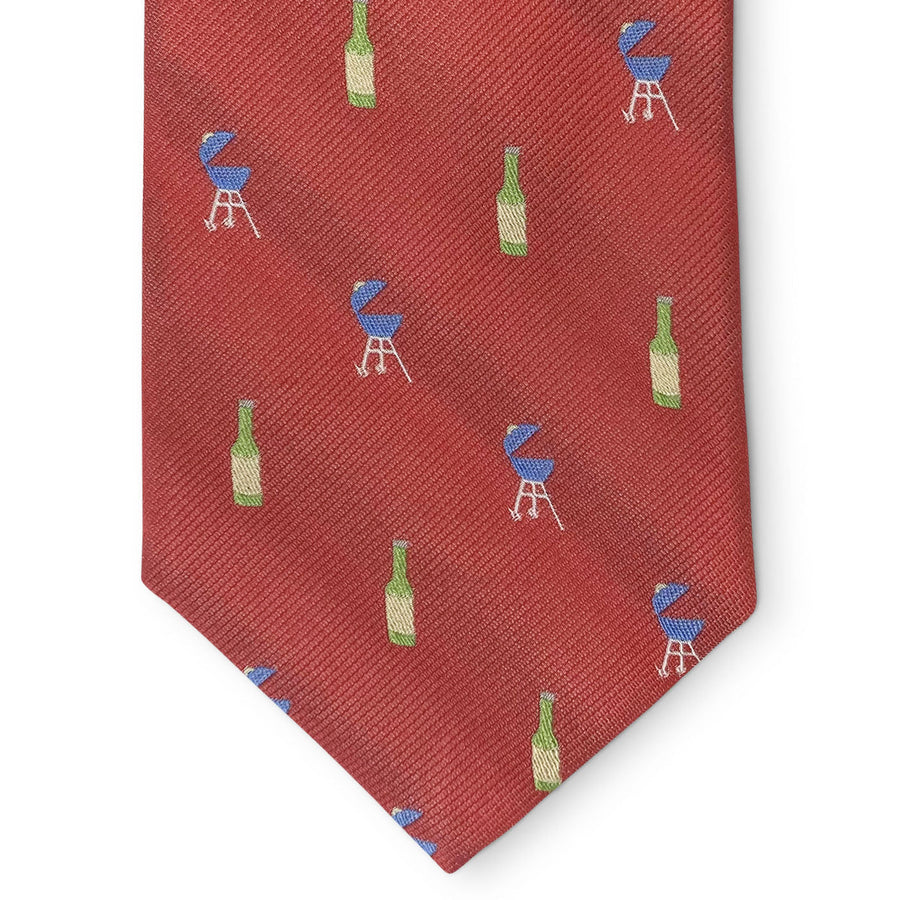 Grill: Tie - Red