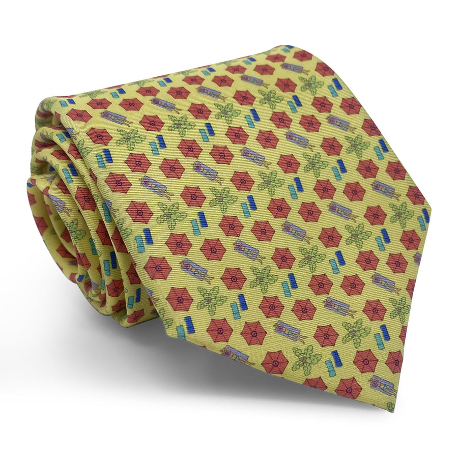 Sunscreen: Tie - Yellow