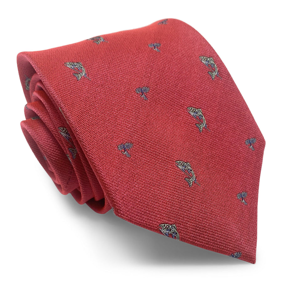 Trout Fishing: Tie - Red