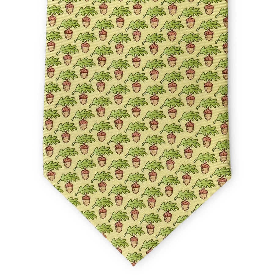 Acorns & Oaks: Tie - Yellow