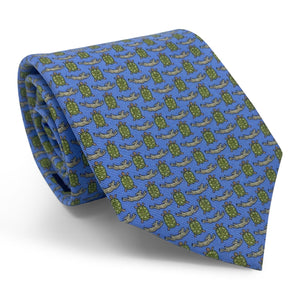 Tortoise & Hare: Tie - Blue
