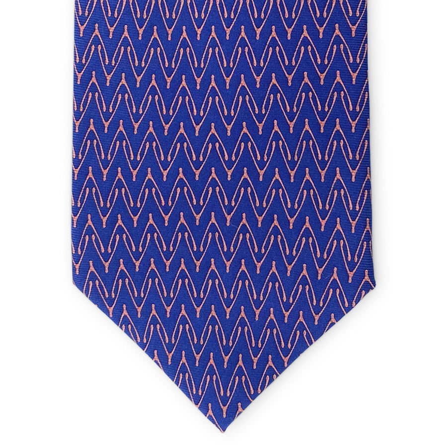 Wishbone: Tie - Navy