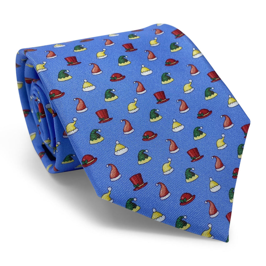 Holiday Hats: Tie - Blue