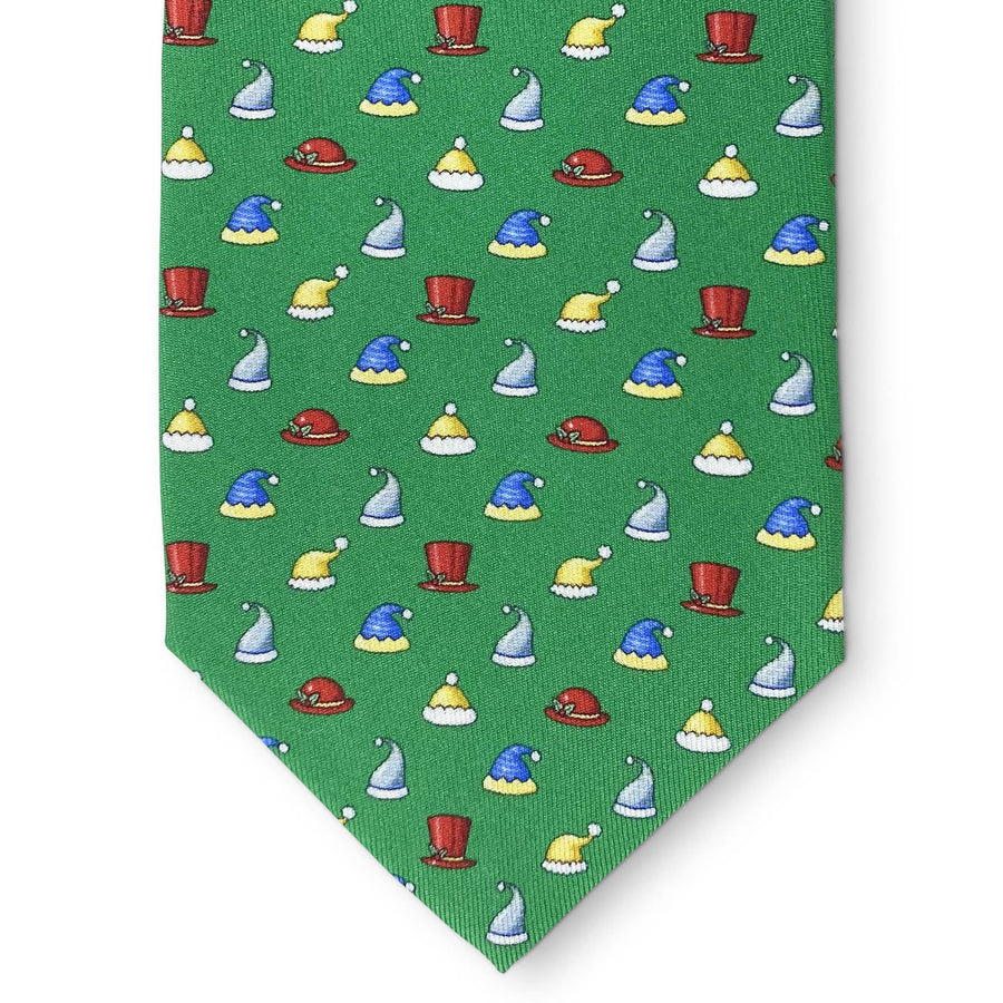 Holiday Hats: Tie - Green