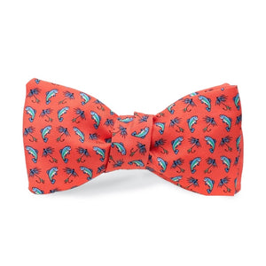 Gone Fishin': Bow Tie - Coral