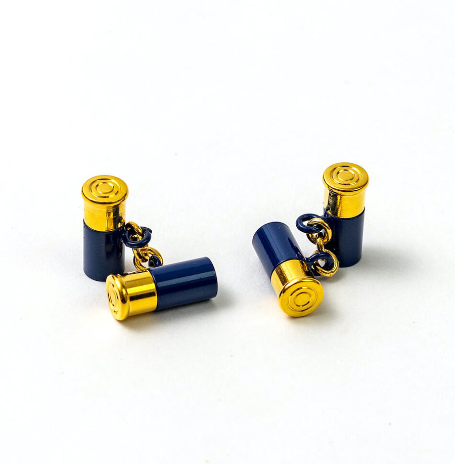 12 Gauge Cufflinks - Navy