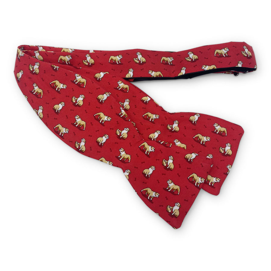 Bulldog Bonanza: Bow Tie - Red