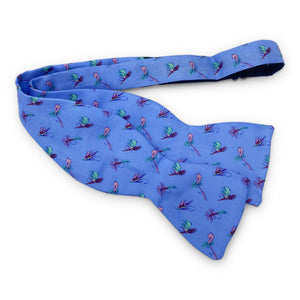 Hooked on Flies: Bow Tie - Blue