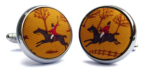 Fox Hunt: Cufflinks - Gold