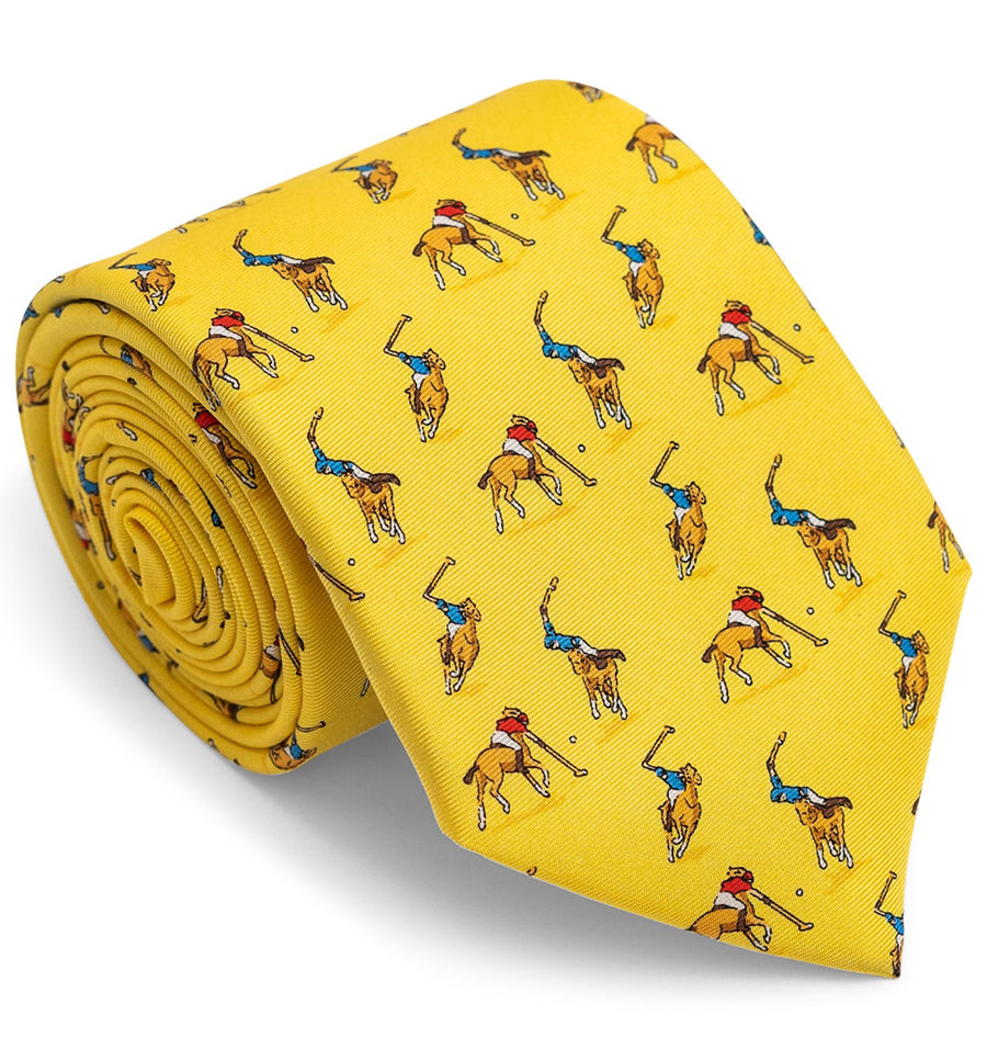 Polo Match: Tie - Yellow