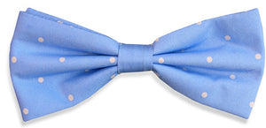 Classic Spots: Boys Bow Tie - Light Blue