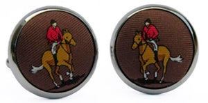 In the Pinks: Cufflinks - Brown