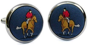 In the Pinks: Cufflinks - Navy