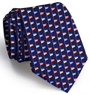 Classic Burgee: Tie - Navy