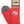 Load image into Gallery viewer, American Made Collared Greens Socks Red Made in the USA
