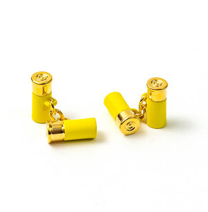 12 Gauge Cufflinks - Yellow