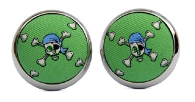 Jolly Roger: Cufflinks - Mint