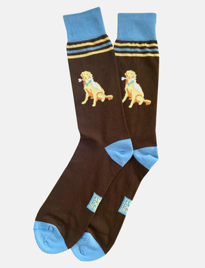 Give a Dog a Bone: Socks - Brown