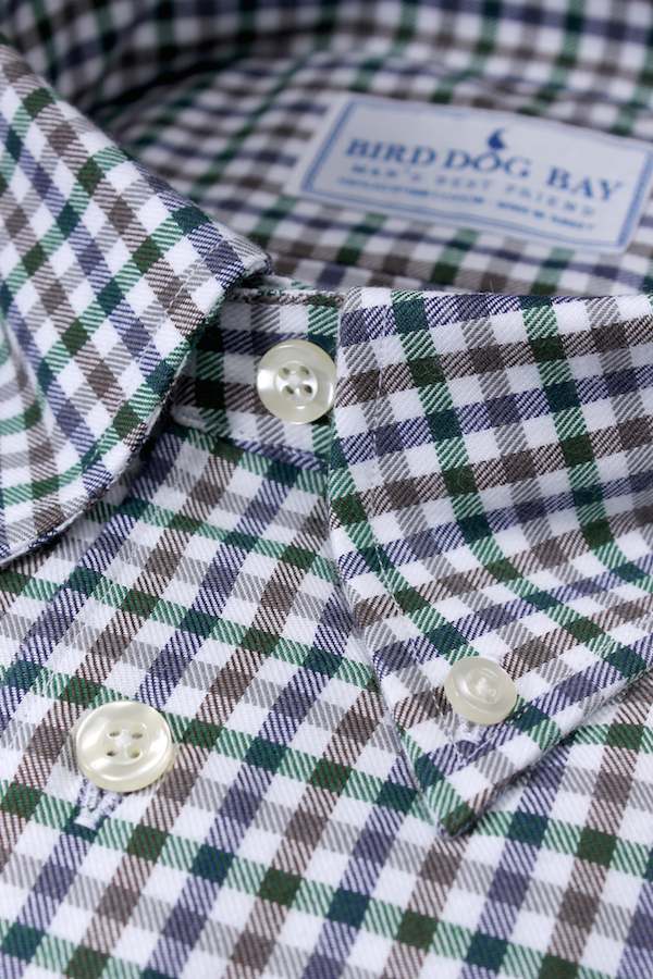 Bristol: Button Down Shirt (S) – Collared Greens