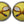 Load image into Gallery viewer, What a Racket: Cufflinks - Yellow
