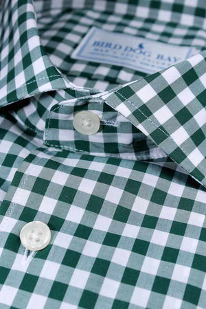 Longmoor: Button Down Shirt - Green (S & M)