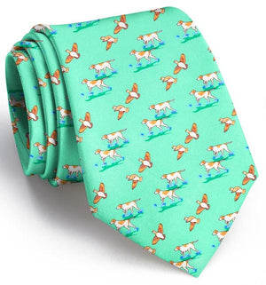 Quail Hunt: Boys Tie - Mint