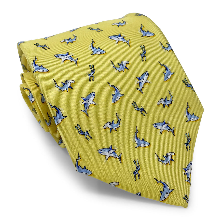 Shark Week: Tie - Yellow