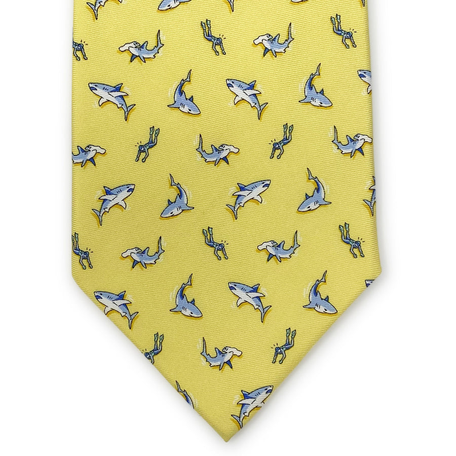 Shark Week: Tie - Yellow