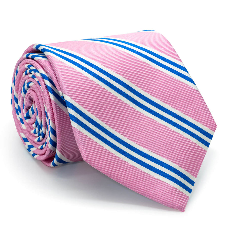 On Air Stripe: Tie - Pink