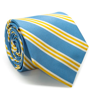 On Air Stripe: Tie - Blue/Yellow