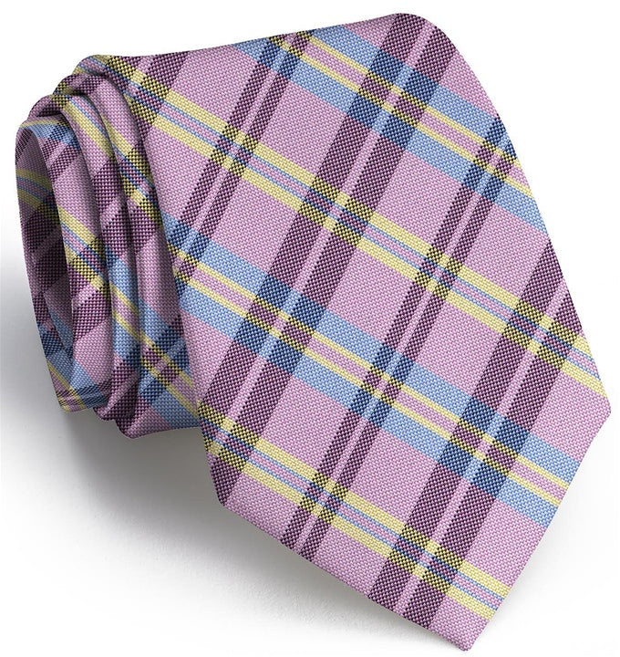 Paddock Plaid: Tie - Pink