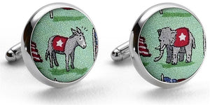 Surprise Party: Cufflinks - Mint