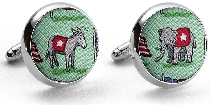 Surprise Party: Cufflinks - Mint