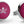 Load image into Gallery viewer, Jolly Roger: Cufflinks - Fuchsia
