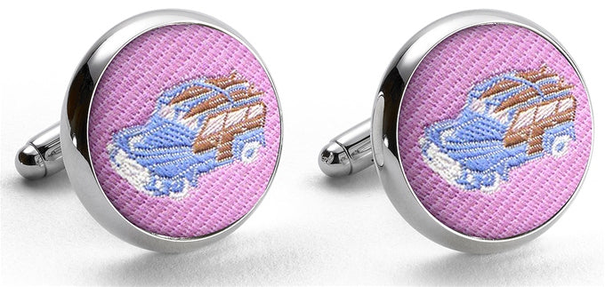 Woody: Cufflinks - Pink