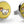 Load image into Gallery viewer, Playing Jacks: Cufflinks - Yellow
