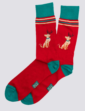 Santa's Helper: Socks - Red