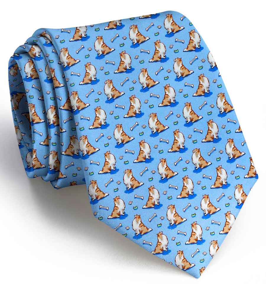 Lucky Lassie: Boys Tie - Blue
