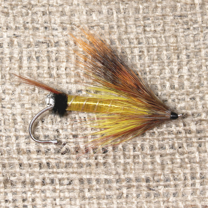 American Made Collared Greens Fly Fishing Lapel Pins Brown|Orange|Yellow Made in the USA