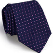 Load image into Gallery viewer, American Made Collared Greens Tie Navy/Pink Made in the USA
