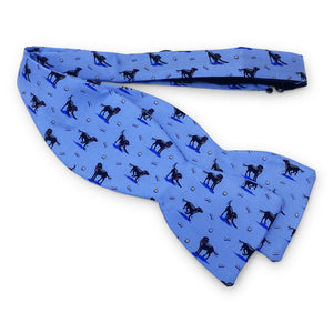 Black Lab Heaven: Bow Tie - Light Blue