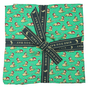 American Made Collared Greens Pocket Squares Green Made in the USA