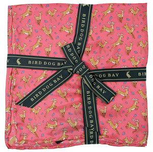 American Made Collared Greens Pocket Squares Pink Made in the USA