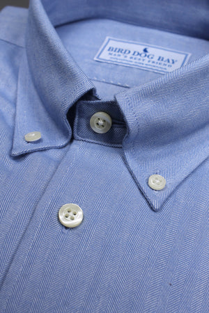 Kensington: Button Down Shirt - Blue (M)