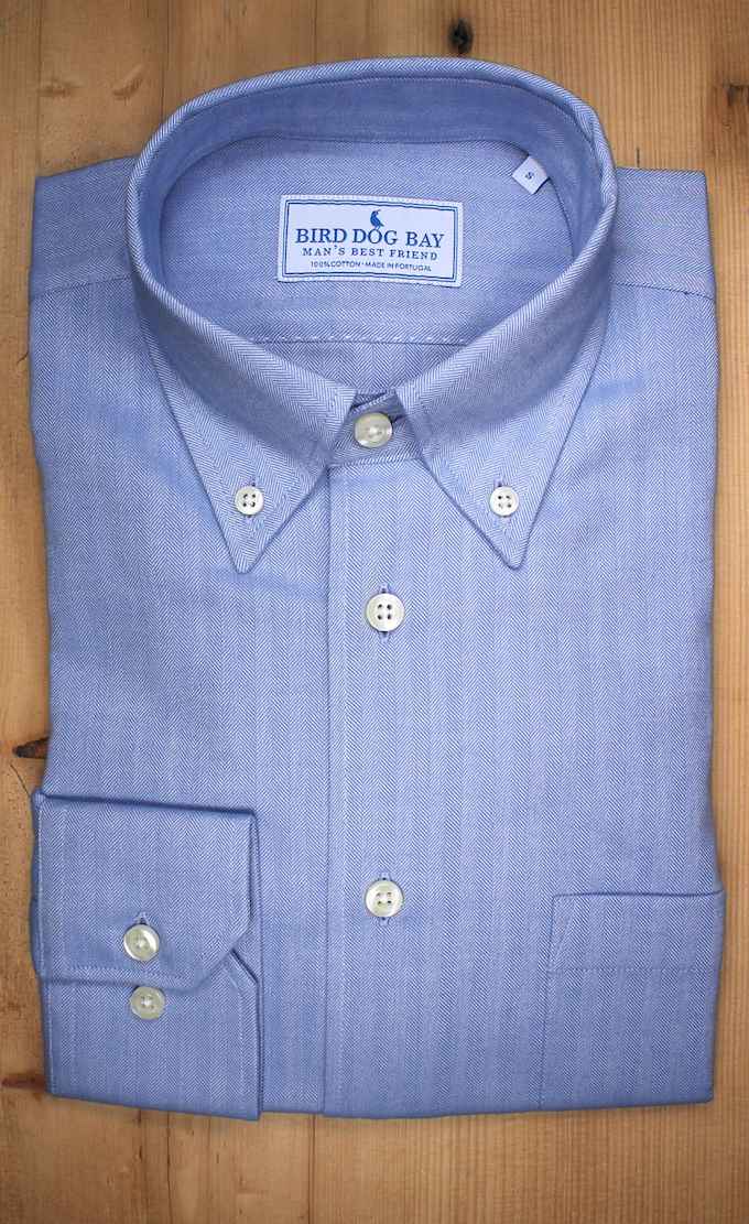 Kensington: Button Down Shirt - Blue (M)